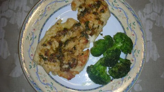 Lemon-Cilantro Chicken Scaloppine