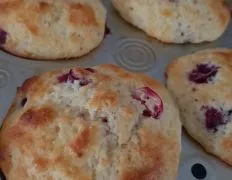 Lemon Cranberry Muffins