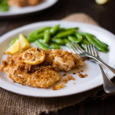 Lemon Crumb Tilapia