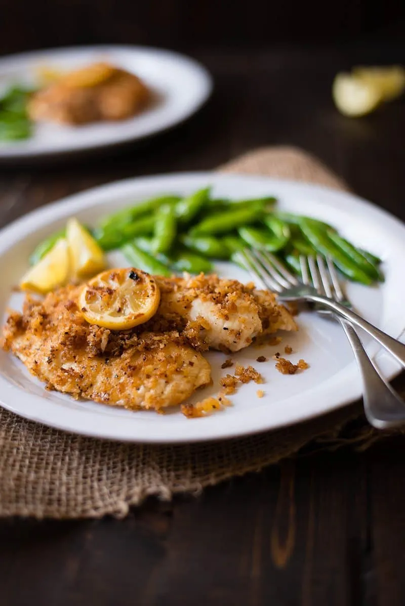 Lemon Crumb Tilapia