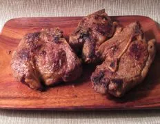 Lemon Curried Lamb Chops