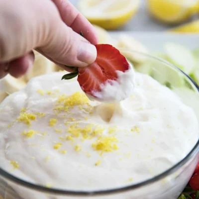 Lemon Fruit Dip