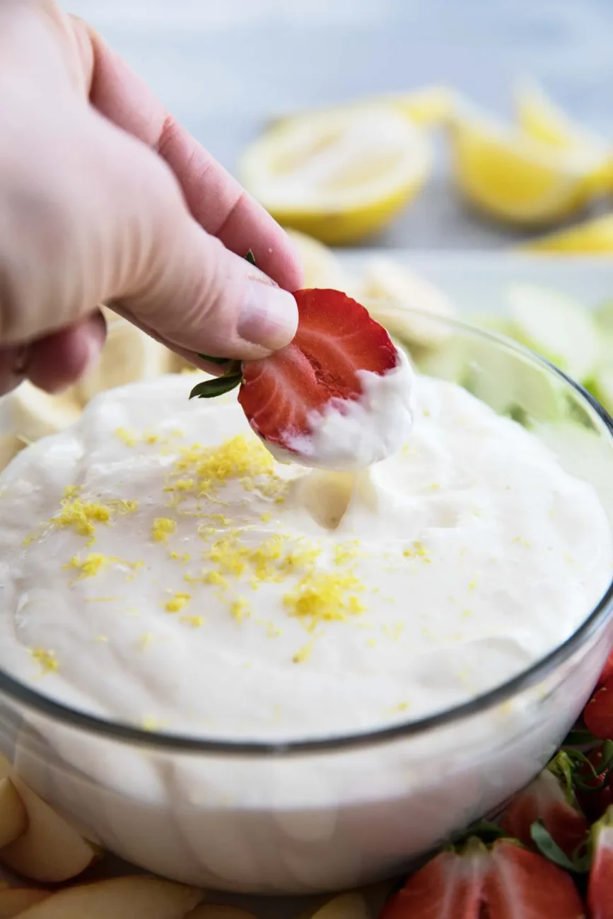 Lemon Fruit Dip