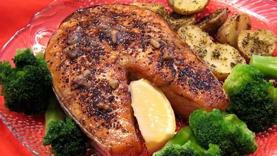 Lemon Garlic Salmon