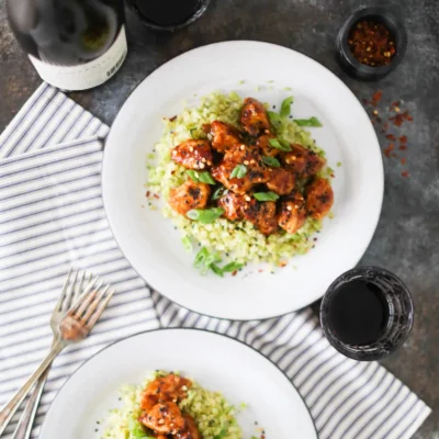 Lemon Ginger Chicken With Broccoli