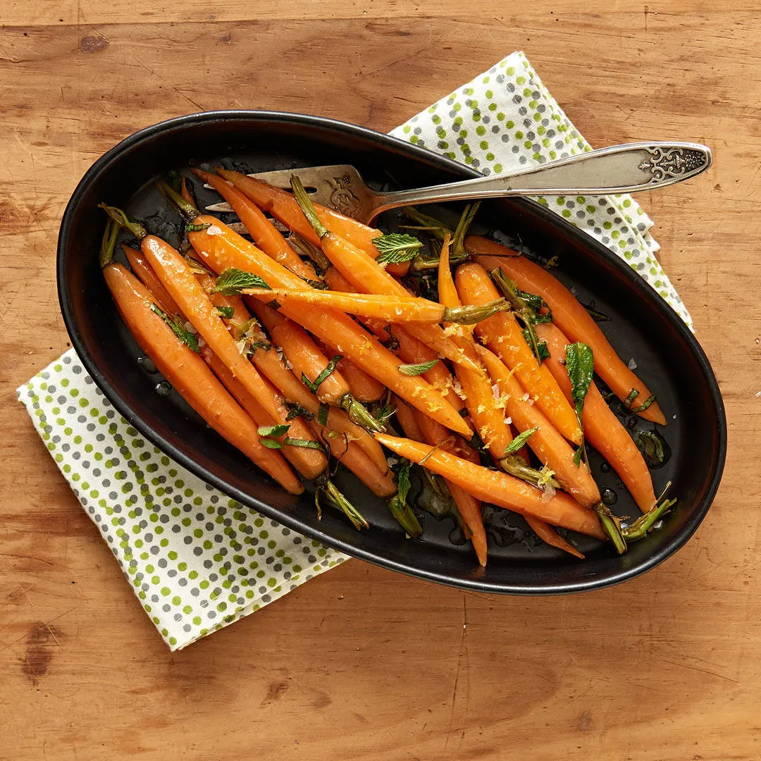 Lemon Glazed Baby Carrots