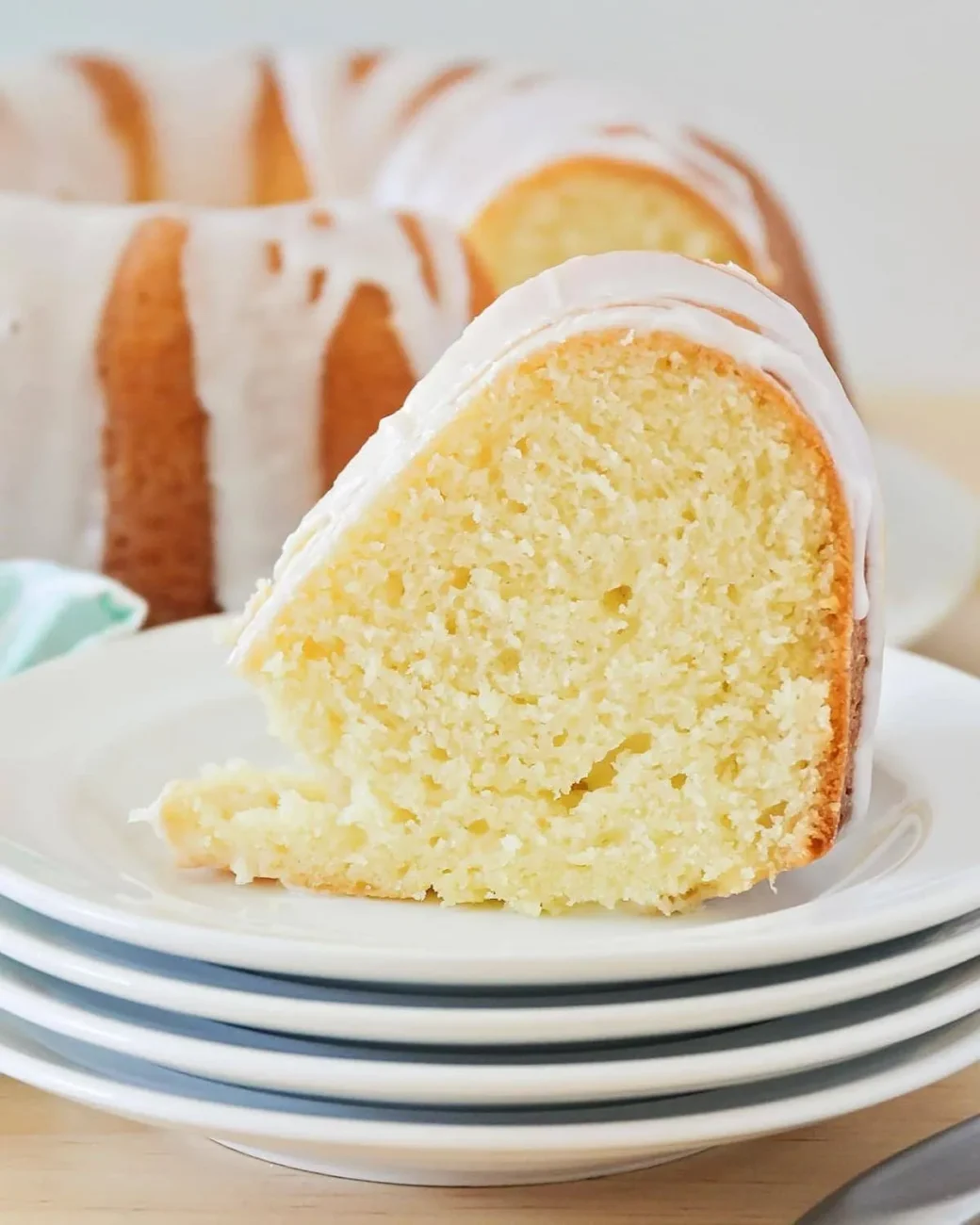 Lemon Glazed Pound Cake