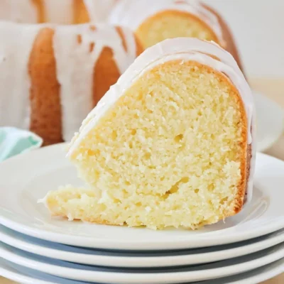 Lemon Glazed Pound Cake