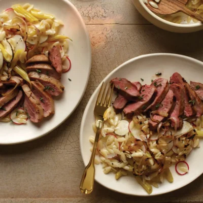 Lemon Herb Duck Breasts