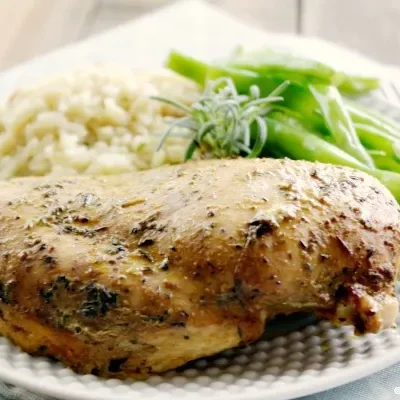 Lemon Herbed Roasted Chicken Crock Pot