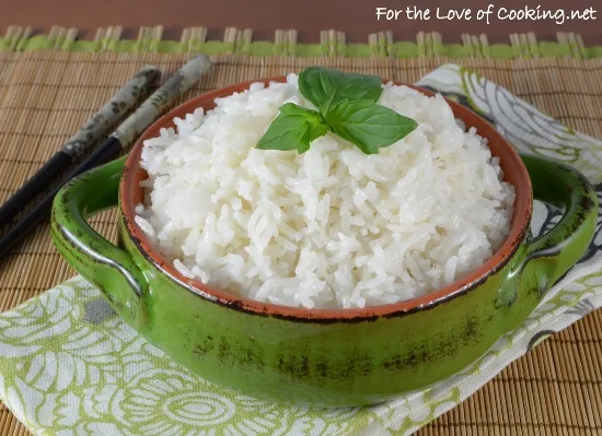 Lemon-Infused Coconut Steamed Rice Recipe