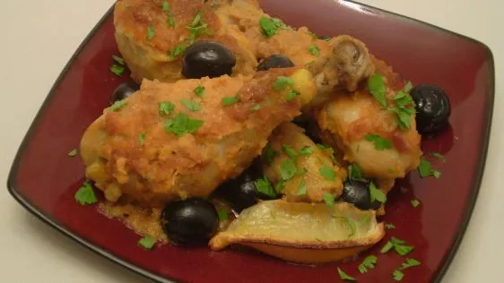 Lemon Moroccan Chicken