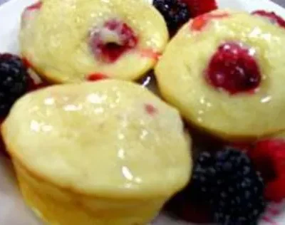 Lemon Raspberry Muffins