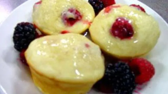 Lemon Raspberry Muffins