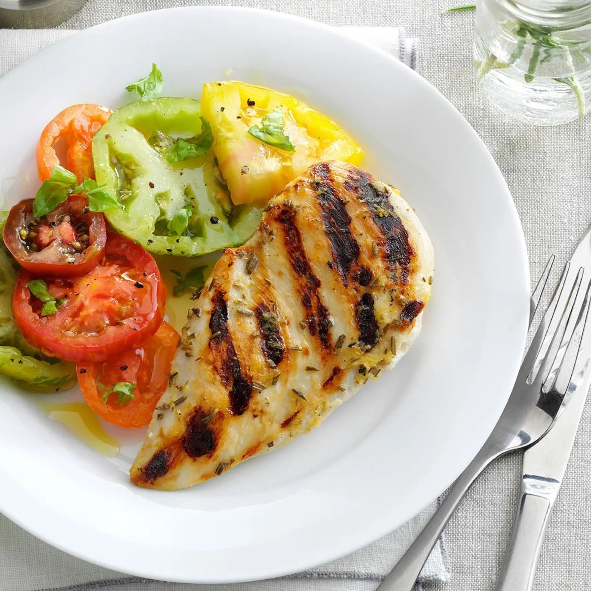 Lemon Rosemary Grilled Chicken