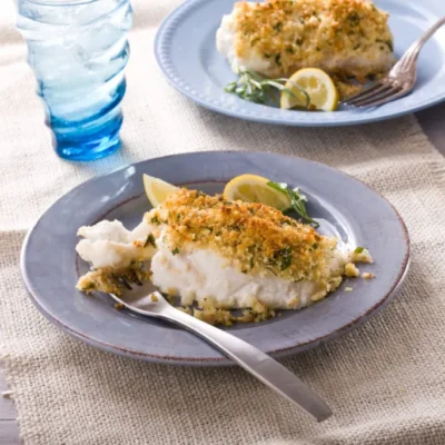 Lemon-Tarragon Infused Halibut With A Limoncello Twist