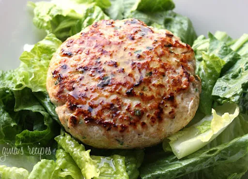 Lemon Vinaigrette Glazed Swordfish Burgers