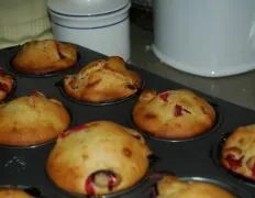 Lemon Zest – Cranberry Muffins