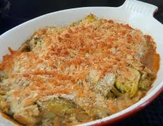 Lemony Artichoke And Onion Gratin