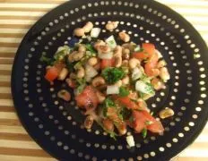 Lemony Black- Eyed Pea And Cilantro Salad