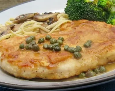 Lemony Chicken Piccata