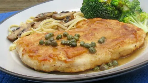 Lemony Chicken Piccata