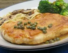 Lemony Chicken Piccata