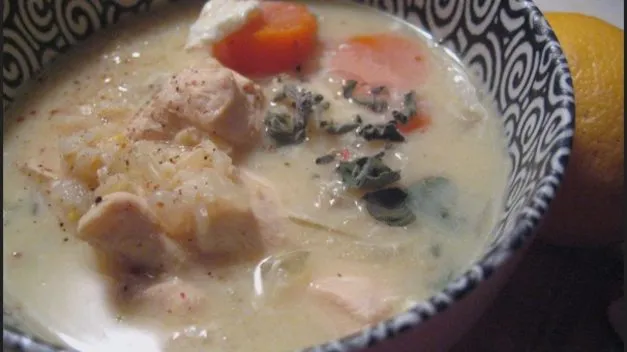 Lemony Chicken Soup