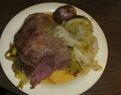 Lennies Corned Beef Dinner