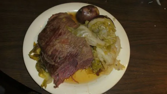 Lennies Corned Beef Dinner