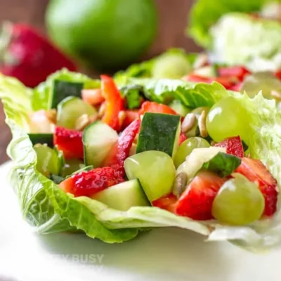 Lettuce And Fruit Salad