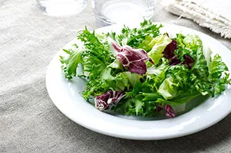 Lettuce, Raisin And Walnut Salad With