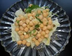 Libyan Marinated Chickpeas