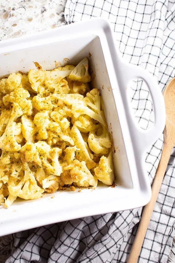 Light And Easy Cauliflower Gratin