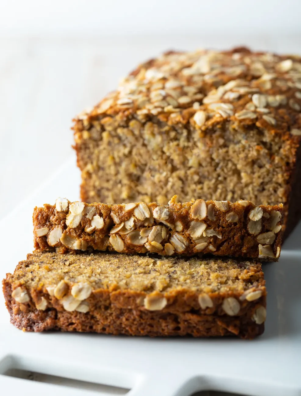 Light Banana Oatmeal Bread