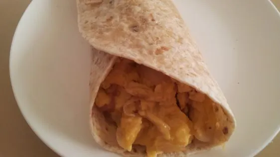 Light Breakfast Burrito