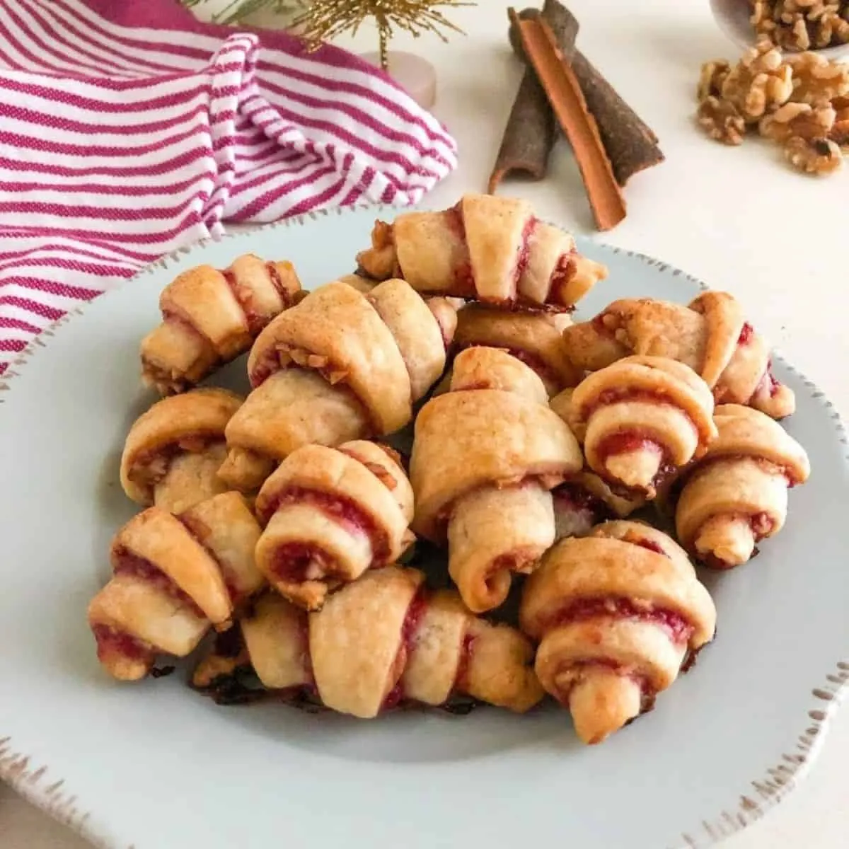 Light & Flaky Cinnamon Rugelach