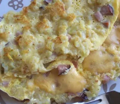 Light Hash Brown Omelette