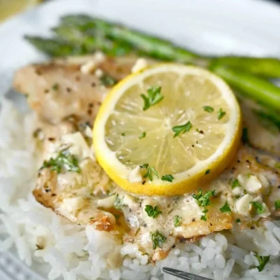 Light Sauteed Tilapia With Lemon Broth