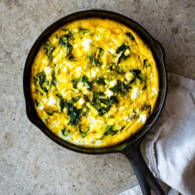 Light Swiss Chard Frittata