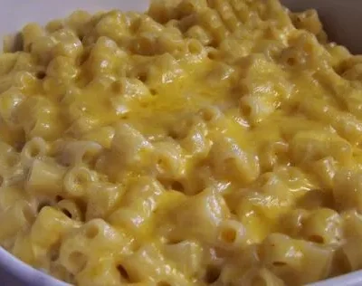 Light And Creamy Three-Cheese Macaroni Recipe