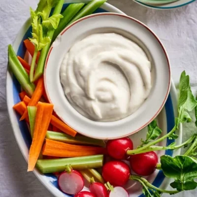 Lightened Up Lebanese Garlic Sauce