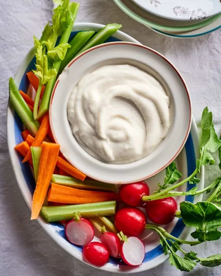 Lightened Up Lebanese Garlic Sauce