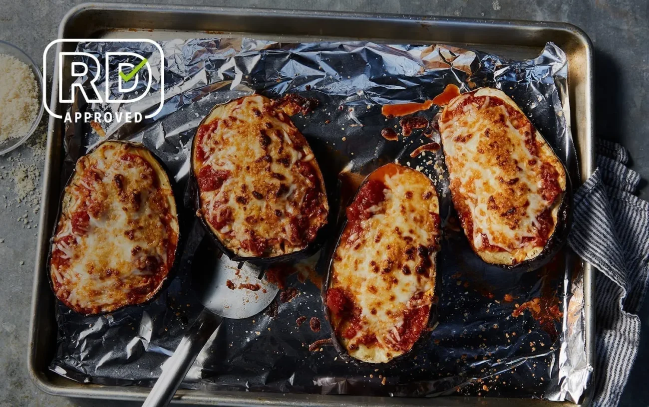 Lighter Eggplant Parmesan