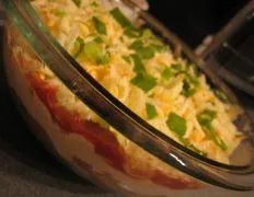 Lighter Layered Mexican Dip