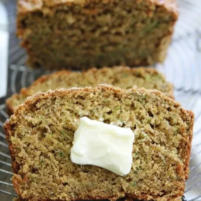 Lighter Zucchini Banana Bread