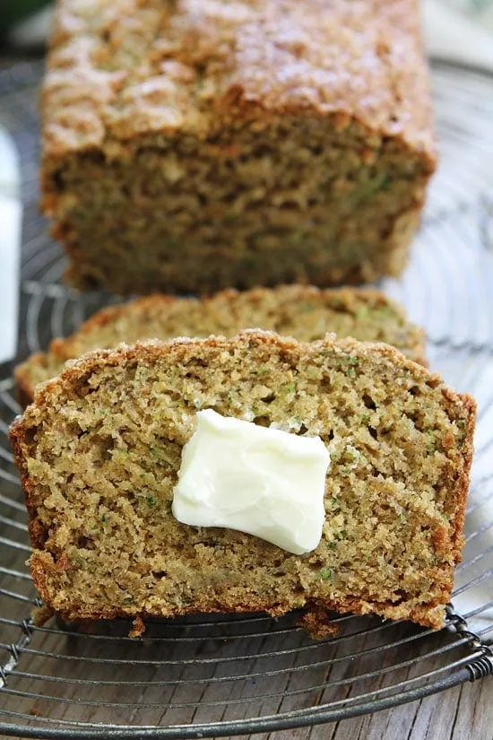 Lighter Zucchini Banana Bread