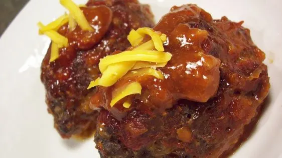 Lil Cheddar Meatloaves