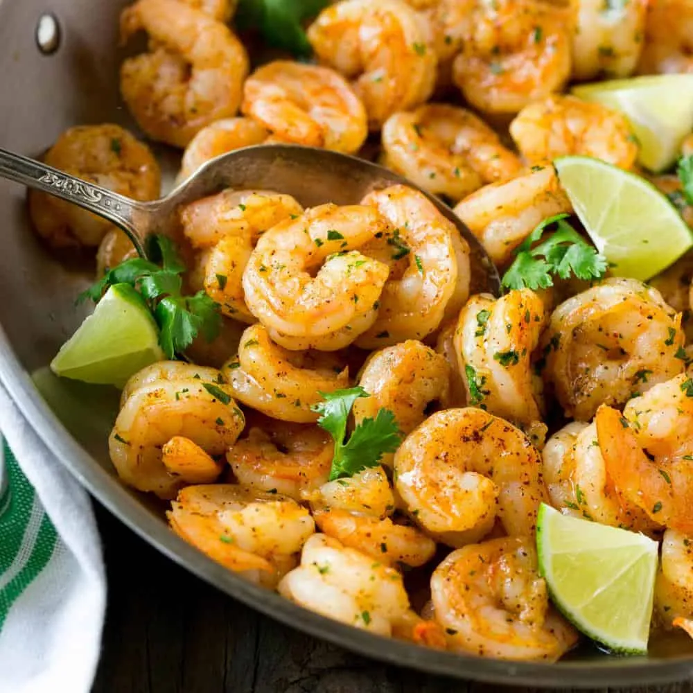 Lime And Cilantro Shrimp