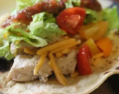 Lime Chicken Soft Tacos